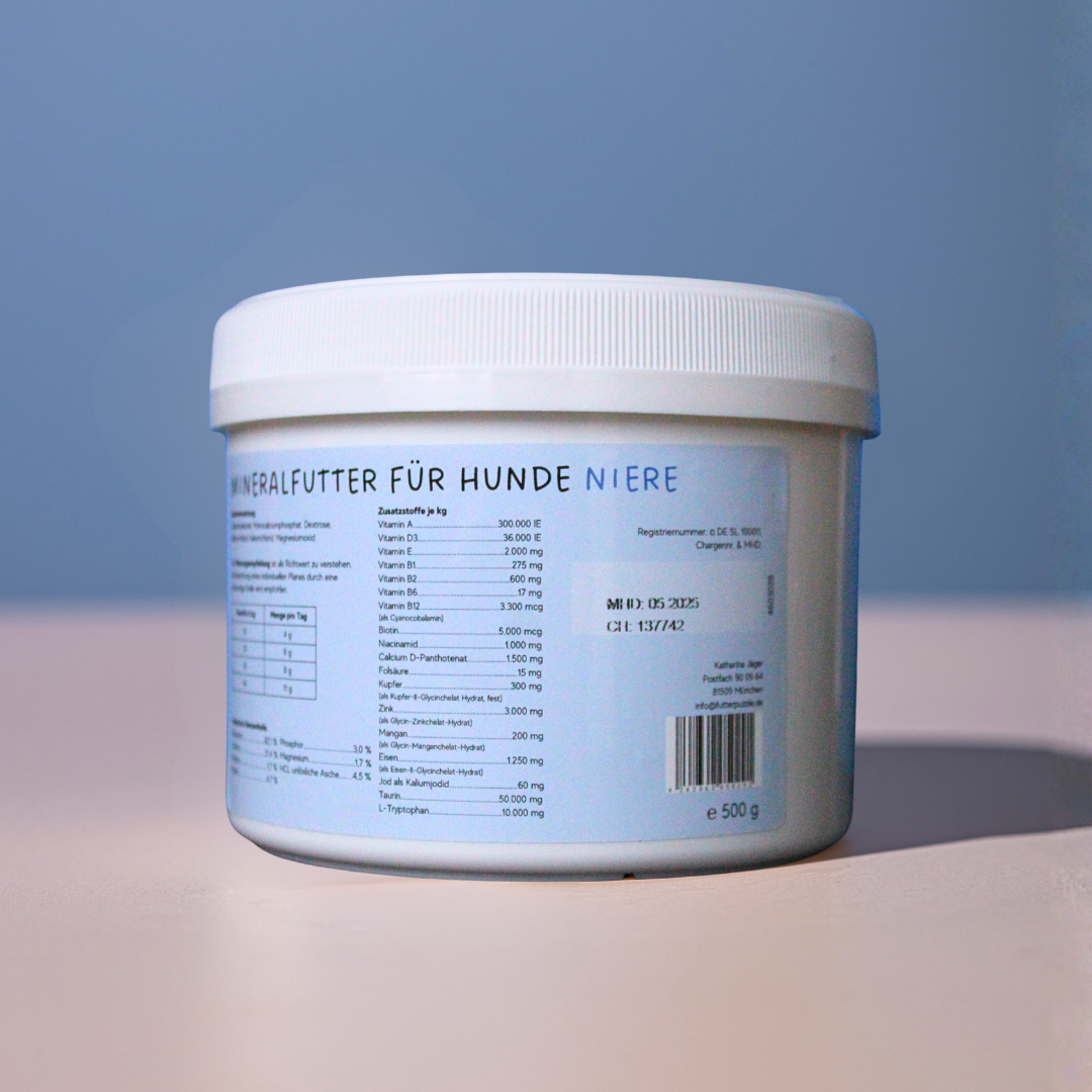 Mineralfutter für Hunde "Niere" – Bild 3
